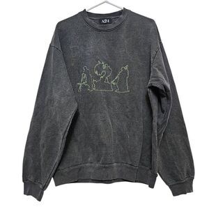 A24 civil war crew neck sweatshirt